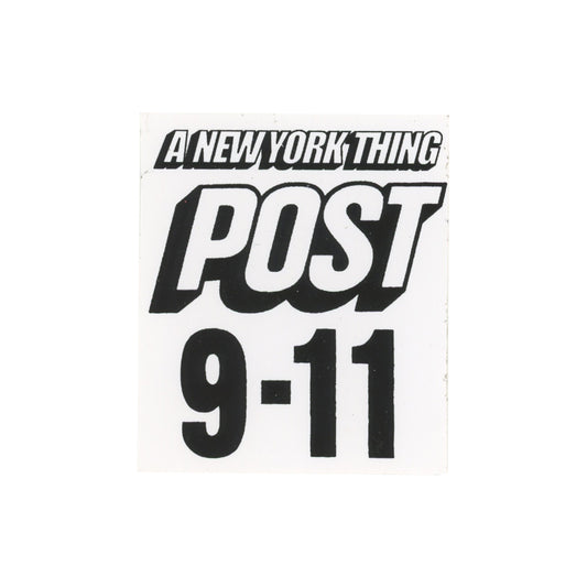 Anything Post 9/11 Sticker
