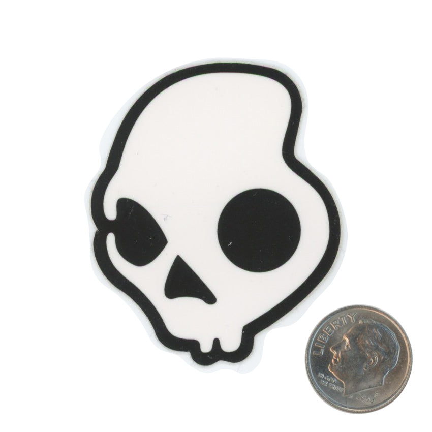 Skullcandy Logo Sticker with dime