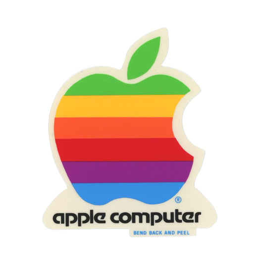 Apple Vintage Multicolor Logo Sticker