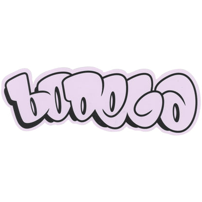Bodega Purple Graffiti Logo Sticker