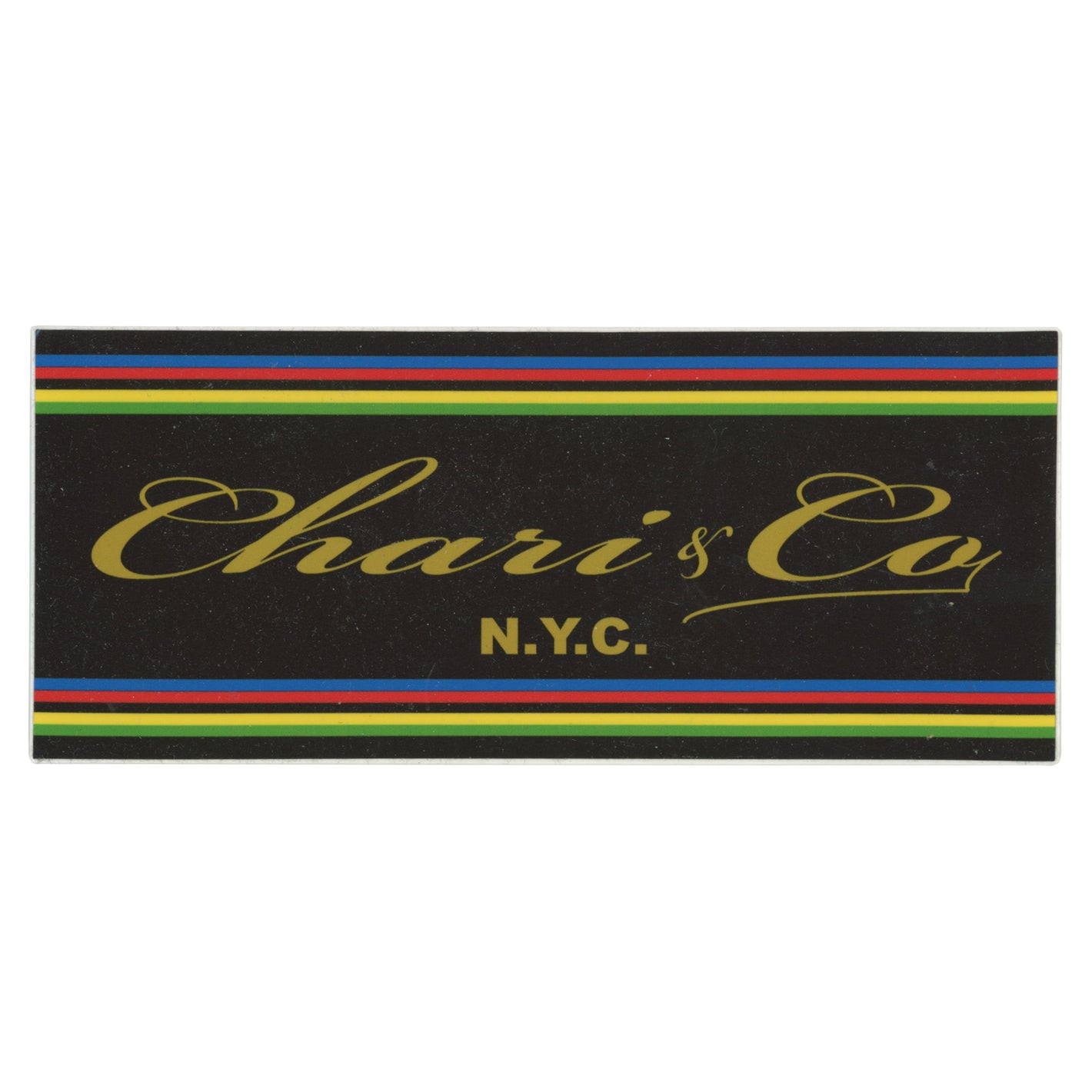 Chari & Co. NYC Logo Sticker