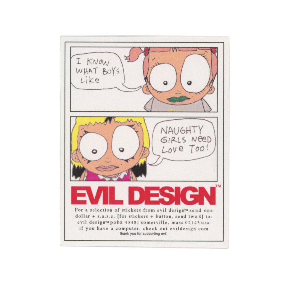 Evil Design Comics Sticker