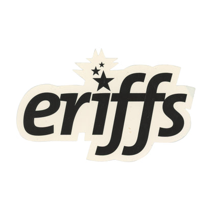 Eriffs 2063 Black Logo Sticker