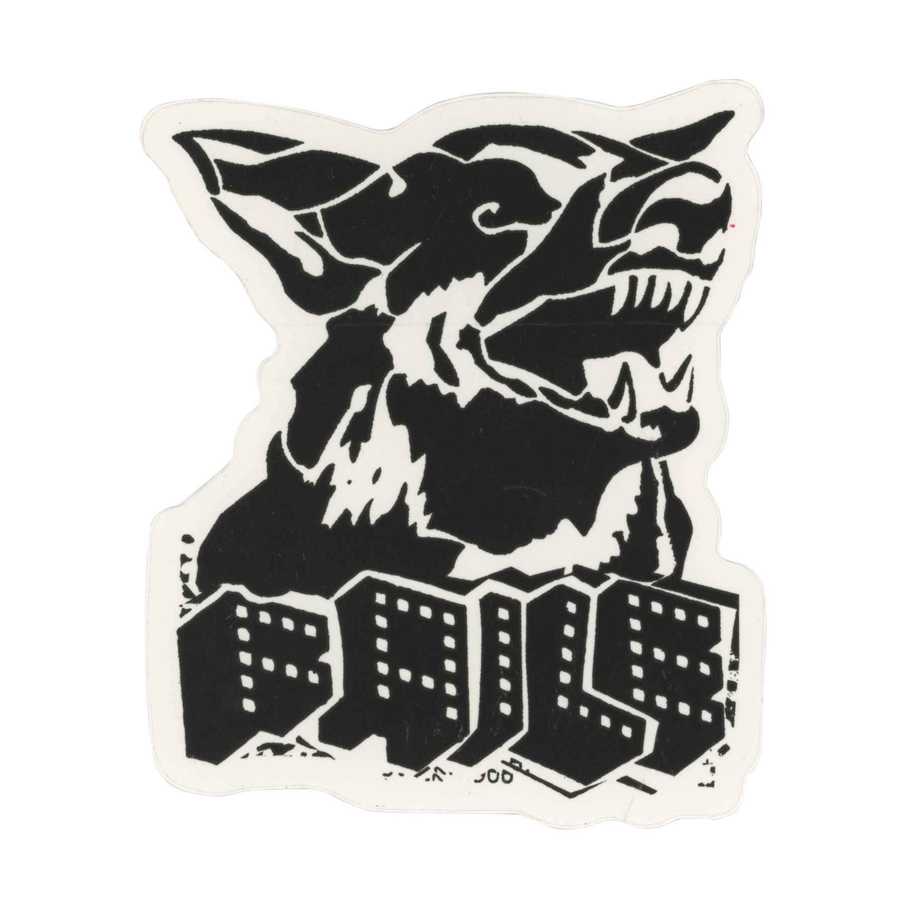 FAILE Dog Black Sticker