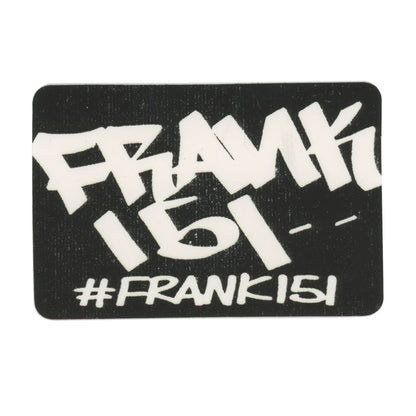 FRANK151 Black Sticker