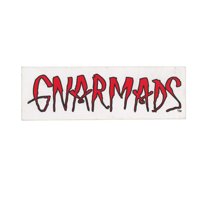 GNARMADS Red Sticker