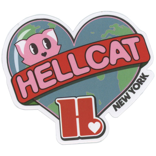 Hellcat World Love Sticker
