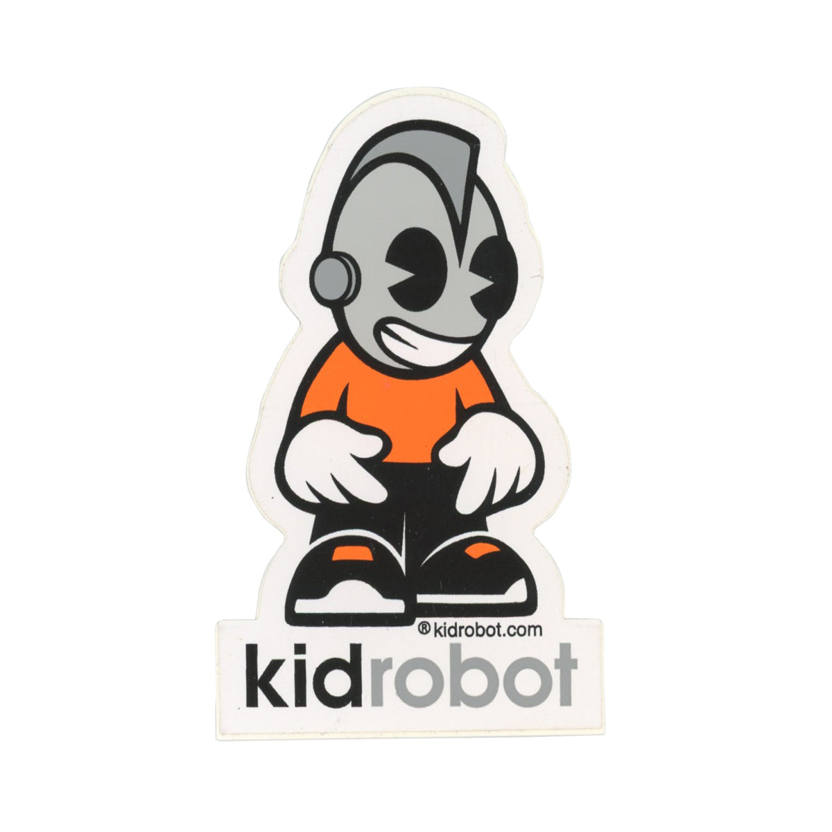 Kidrobot Orange Sticker