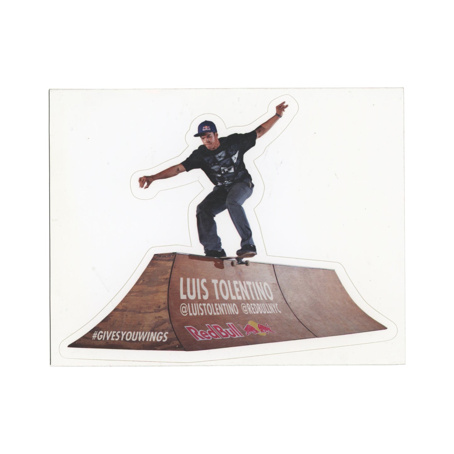 Luis Tolention RedBull Skateboarding Sticker