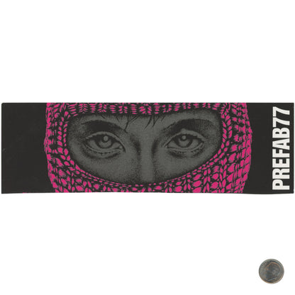 PREFAB77 Heist Pink Black Sticker