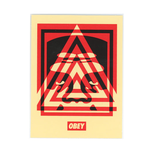 Shepard Fairey OBEY Triangle Sticker