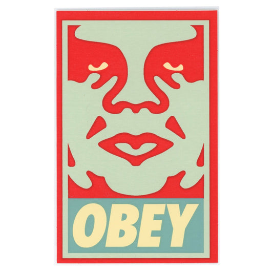 Shepard Fairey OBEY Orange 1 Sticker