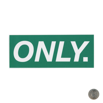 Only NY ONLY. Green Sticker with dime