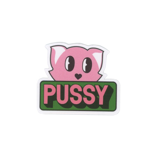 Hellcat PUSSY Pink Sticker