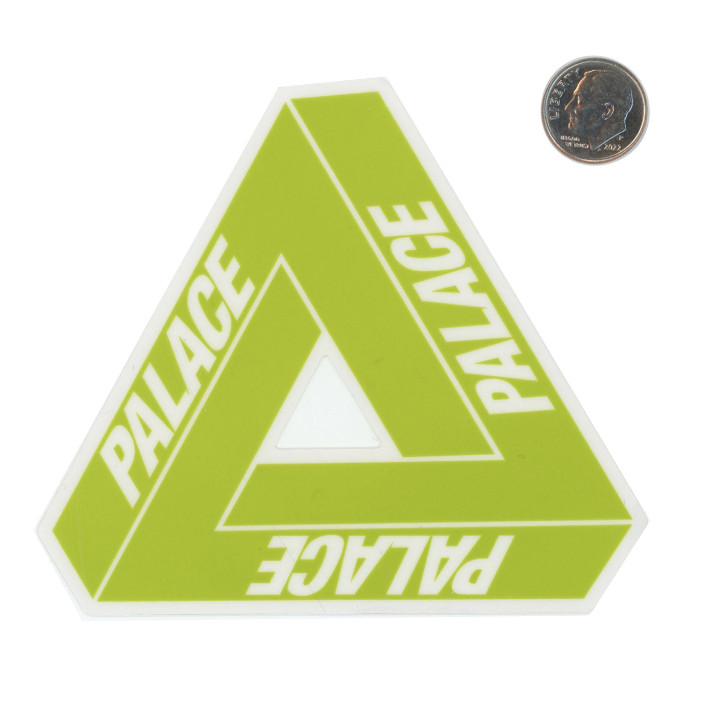 Palace Skateboards Lime Logo Sticker