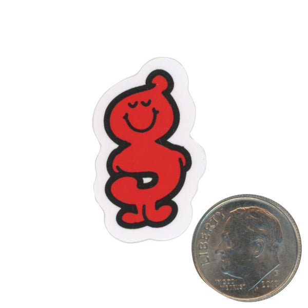 GOODENOUGH "G" Small Red Sticker with dime