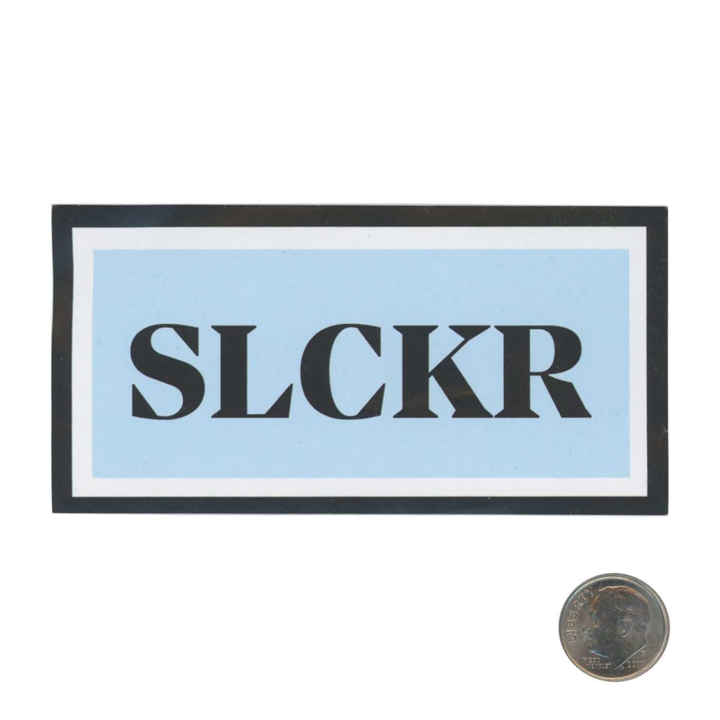 SLCKR Blue logo Sticker