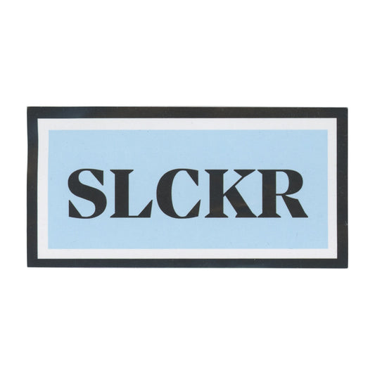 SLCKR Blue logo Sticker