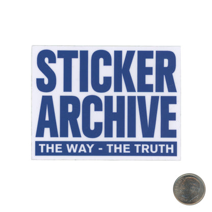 Sticker Archive The Way The Truth Sticker