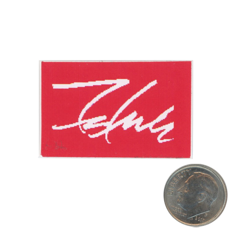 Futura 2000 Signature Sticker with dime