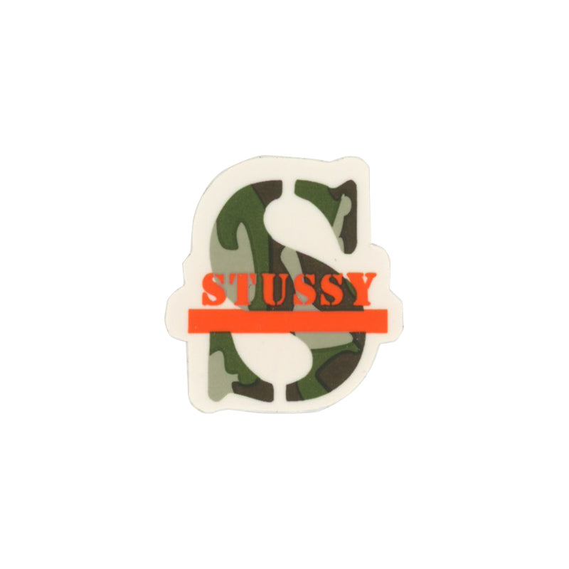 Stussy Camo S Sticker