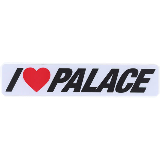 The Palace I LOVE PLACE Sticker White