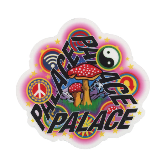The Palace Mushroom Logo Sticker