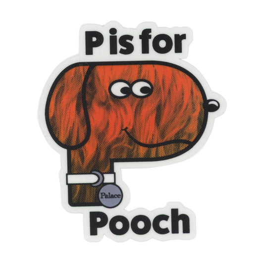 The Palace P is for Pooch Sticker