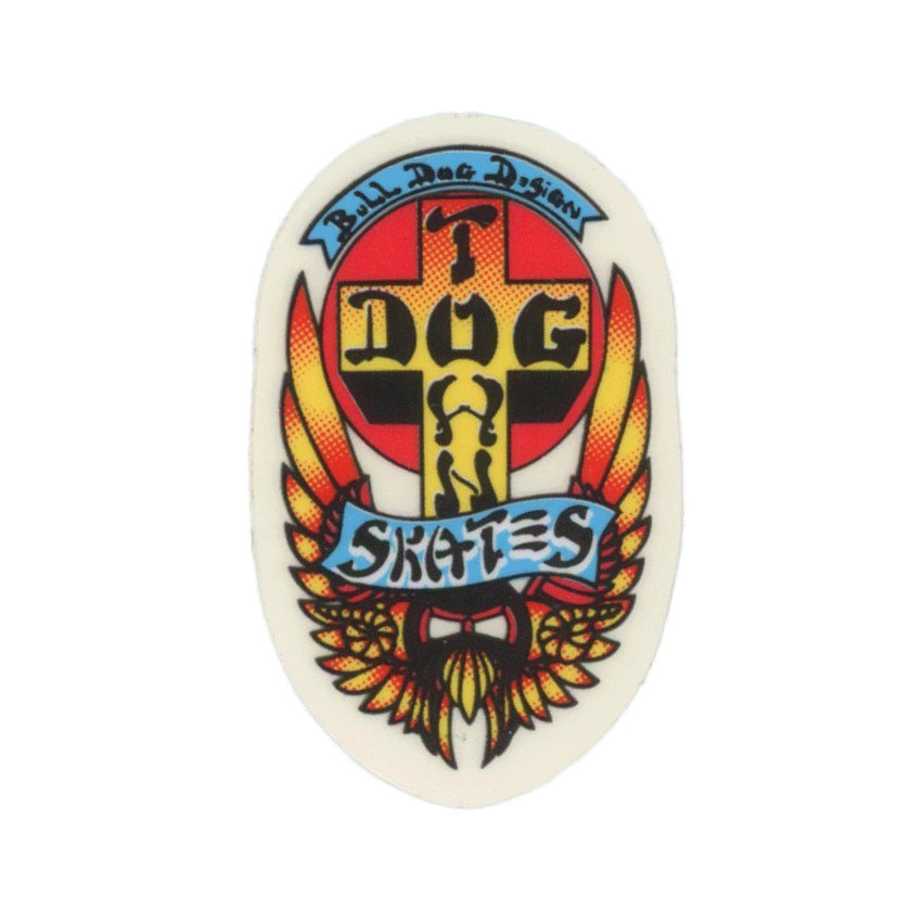 Dogtown Skateboards Bull Dog Design Sticker