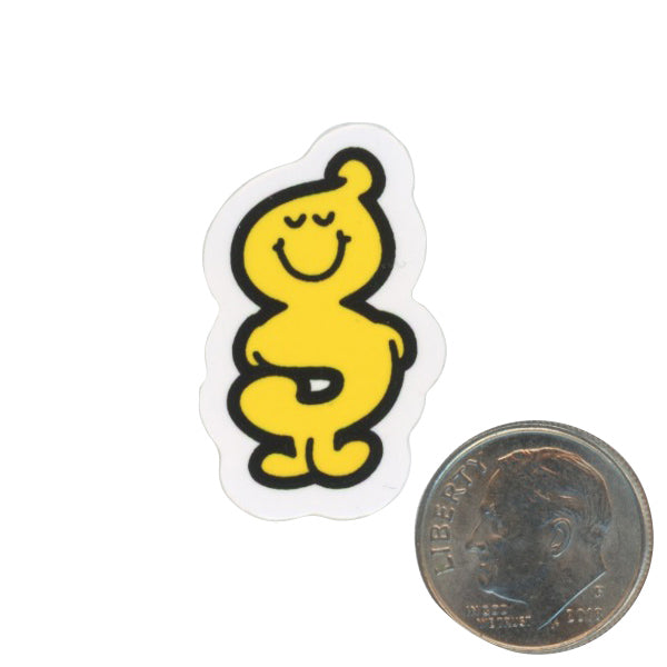 GOODENOUGH "G" Small Yellow Sticker with dime