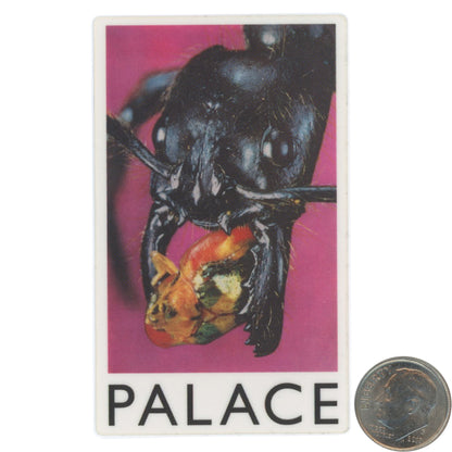 Palace Skateboards Ant Face Sticker with dime