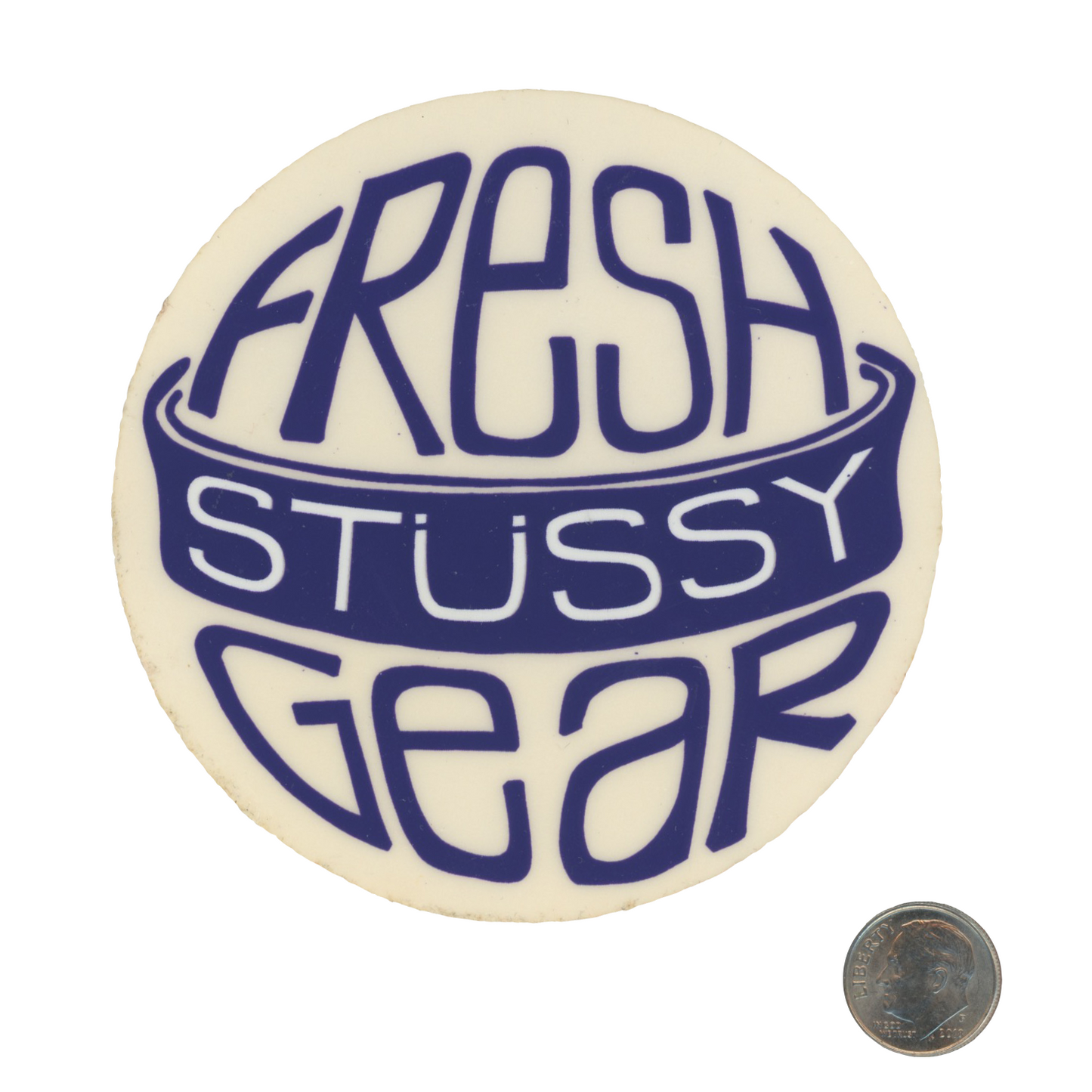 Stussy Fresh Gear Royal Blue Sticker