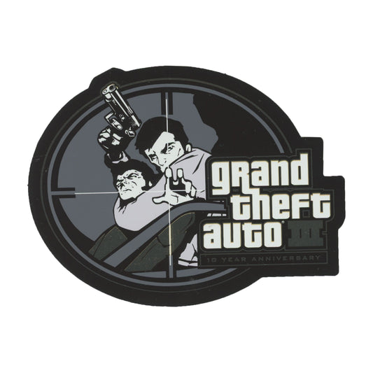 GTA III 10th Year Anniversary Claude Sticker