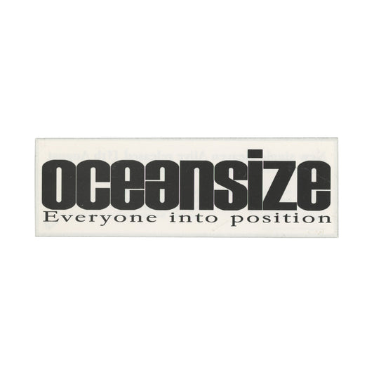 Oceansize Everyone into Position Sticker