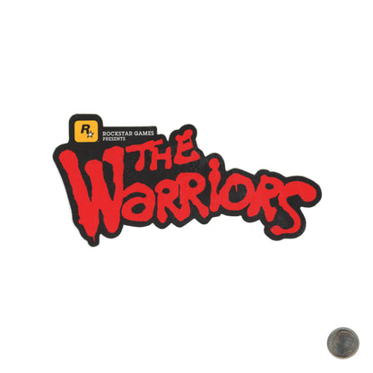 Rockstar Games The Warriors Red Sticker