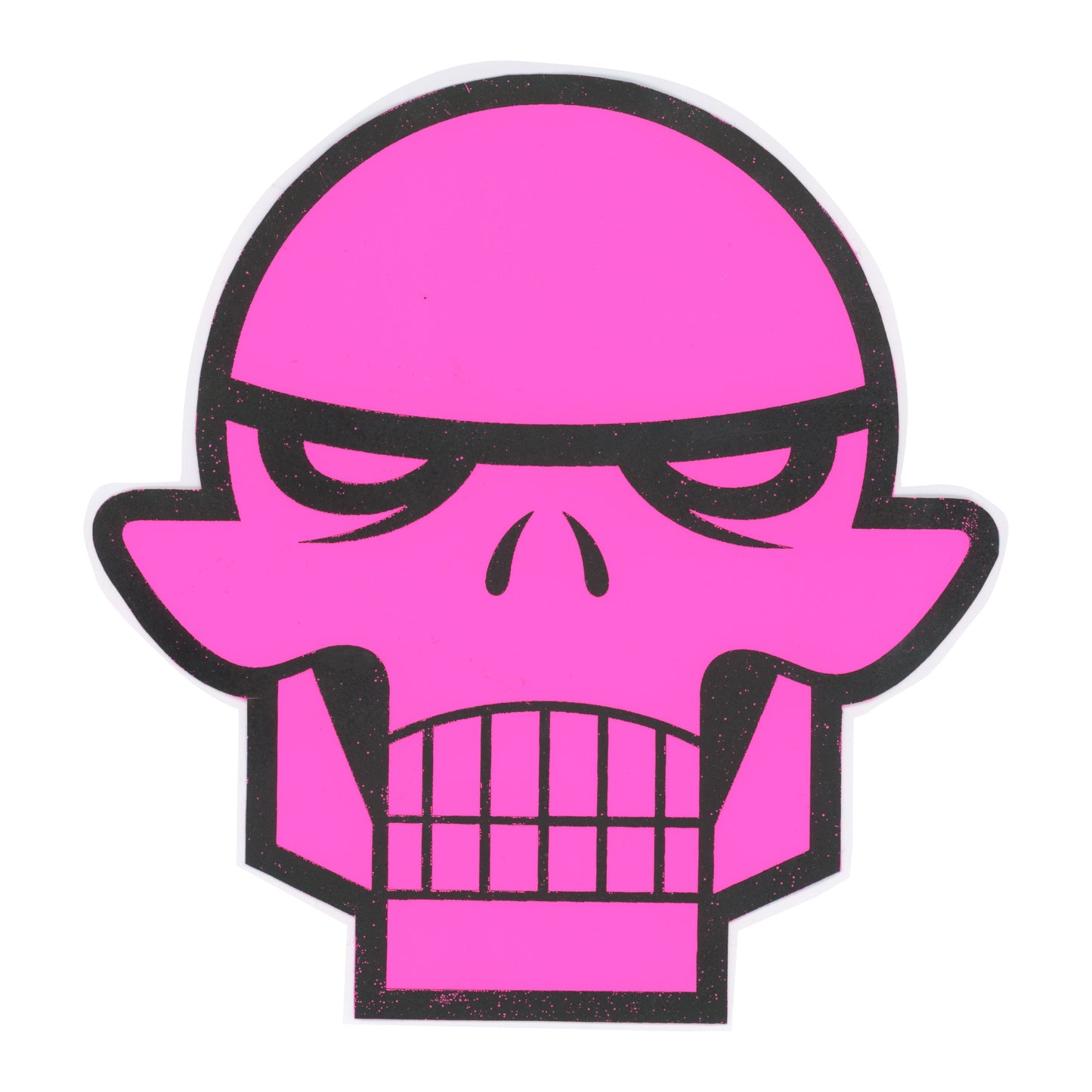 Matt Siren Skull Pink Sticker