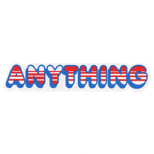 A NY Thing Striped Logo Sticker