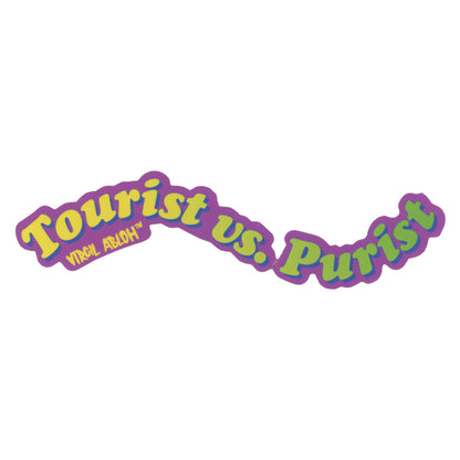 Virgil Abloh Tourist vs. Purist Sticker