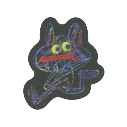 Jon Burgerman RGB Crayon Character Sticker