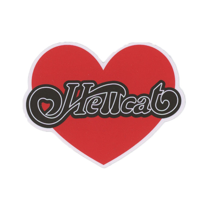 Hellcat Heart Logo Sticker