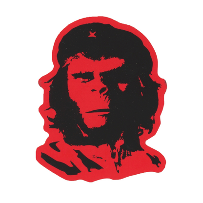 SSUR Rebel Ape Red Sticker