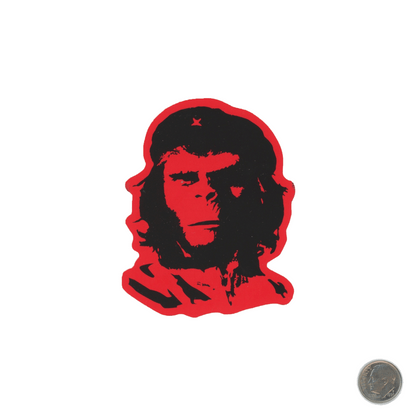 SSUR Rebel Ape Red Sticker