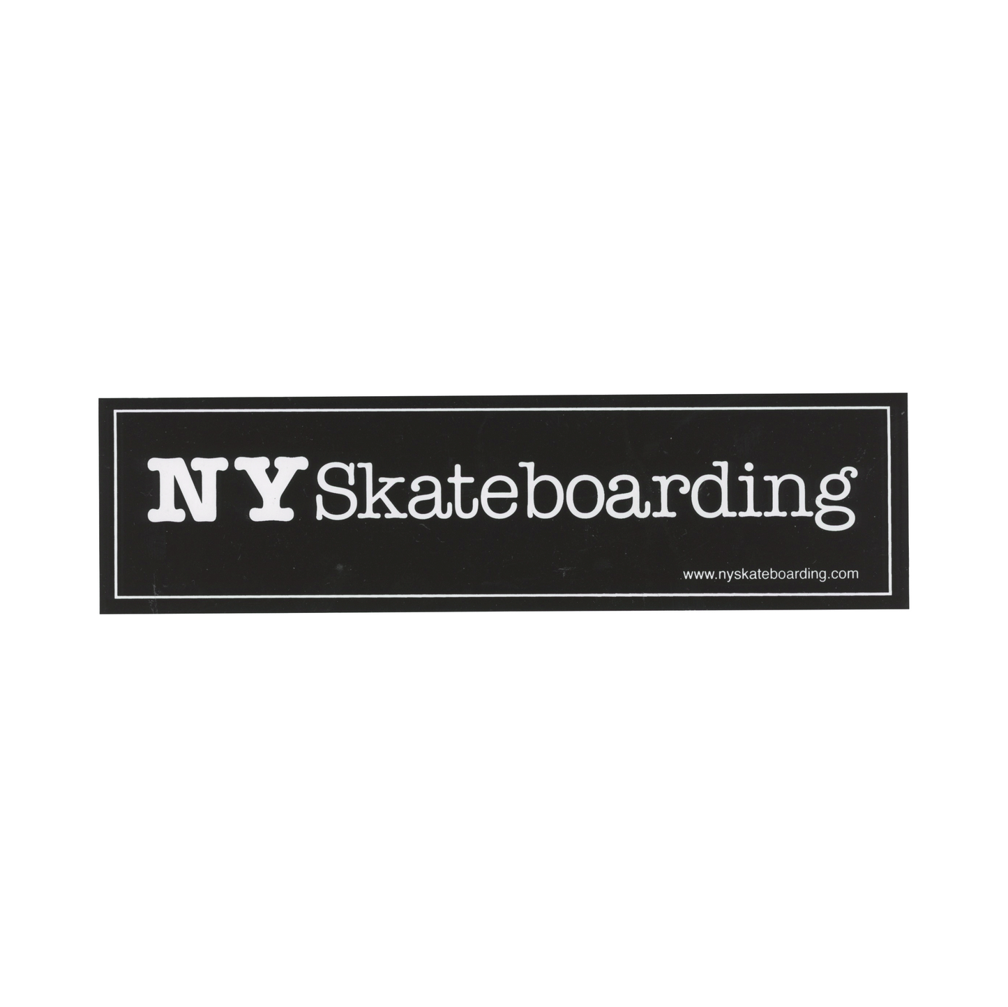 NY Skateboarding Large Sticker