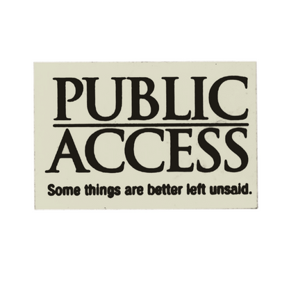 John Ottman Public Access Sticker