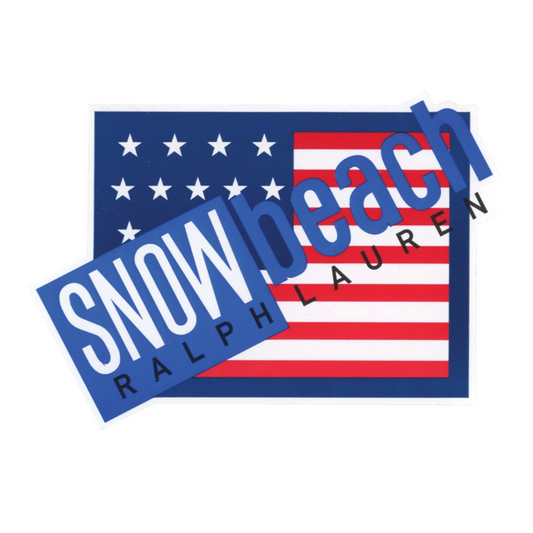 Ralph Lauren Snow Beach Sticker