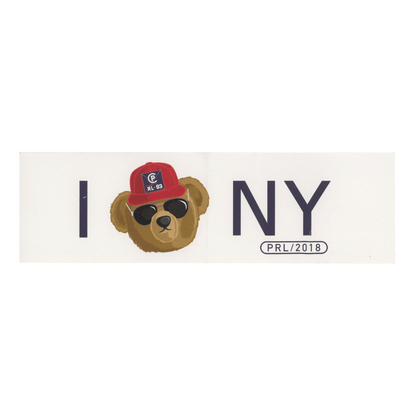 Polo Ralph Lauren I Bear NY 2018 Sticker