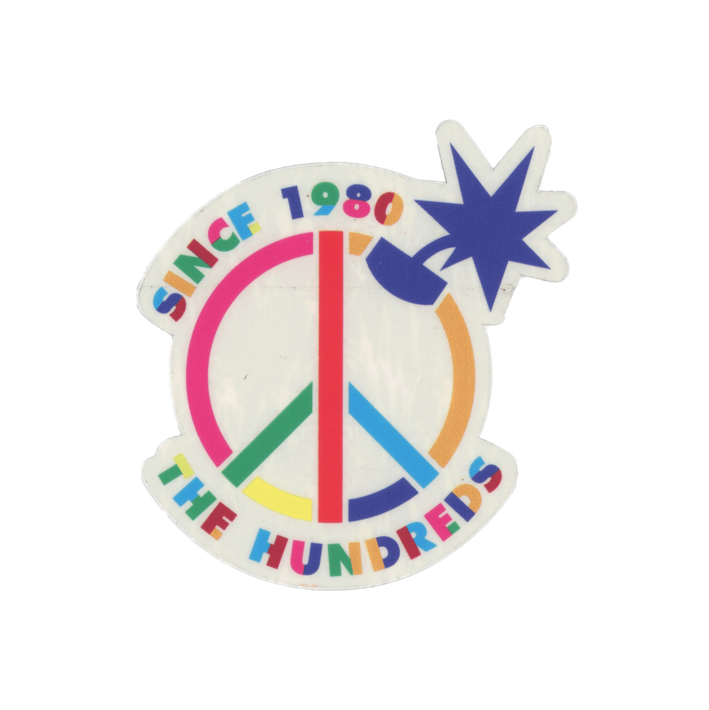 The Hundreds Peace Bomb Sticker