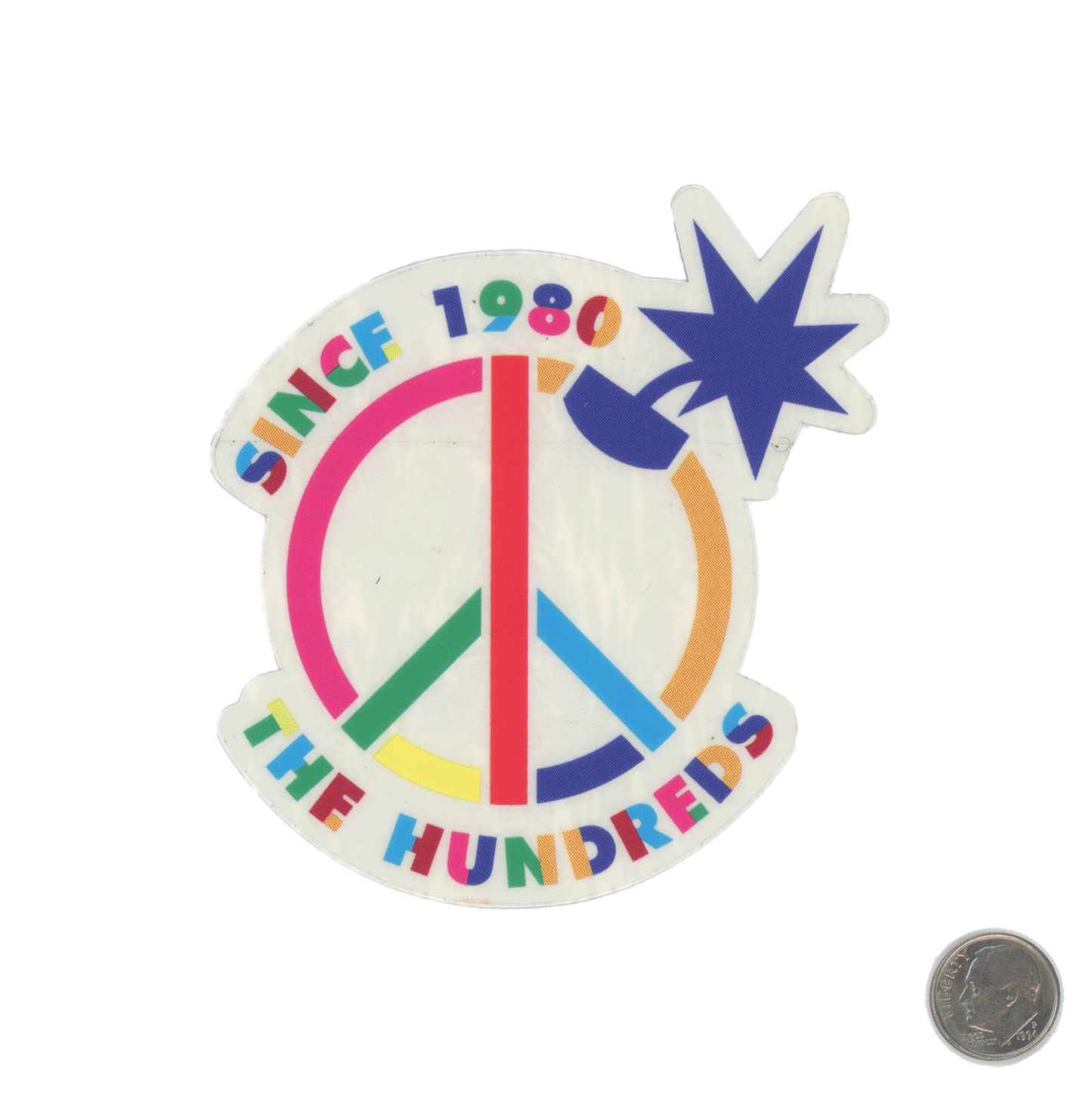The Hundreds Peace Bomb Sticker