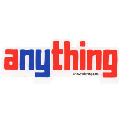 A NY Thing Logo Sticker