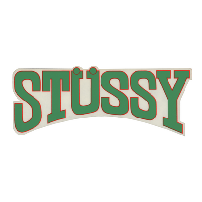 Stussy Varsity Letters Logo Sticker
